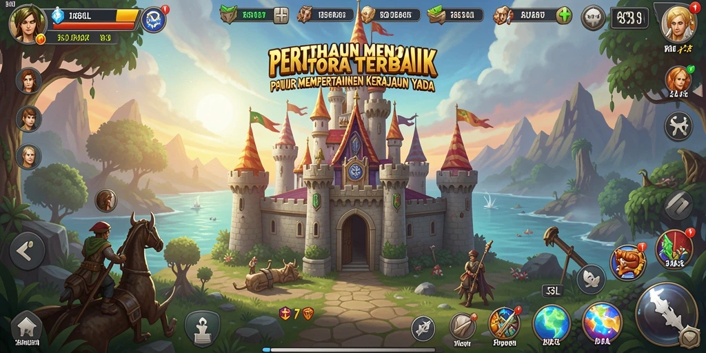 Tangkapan layar 33L menampilkan pertarungan menara yang seru.