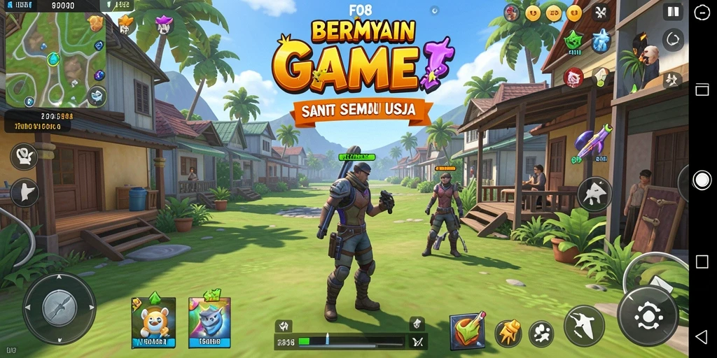 Tampilan menarik dengan gameplay yang seru di FO8.