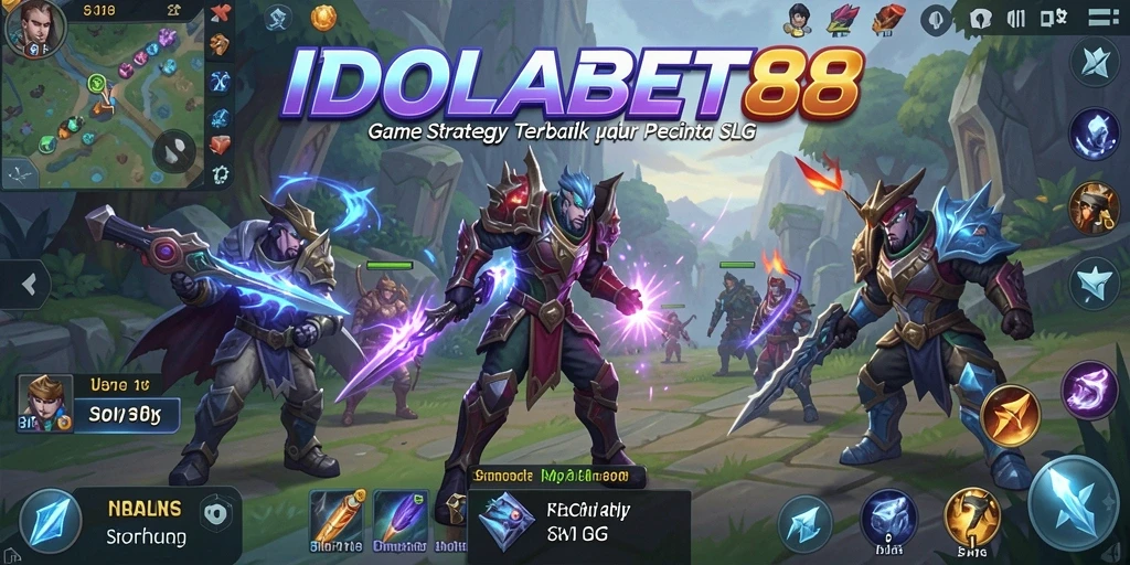 Tampilan seru dari gameplay strategi IDOLABET88.