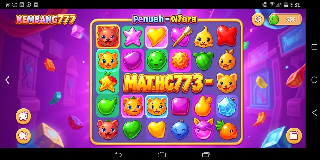 Tangkapan layar menampilkan gameplay seru KEMBANG777 yang penuh warna.
