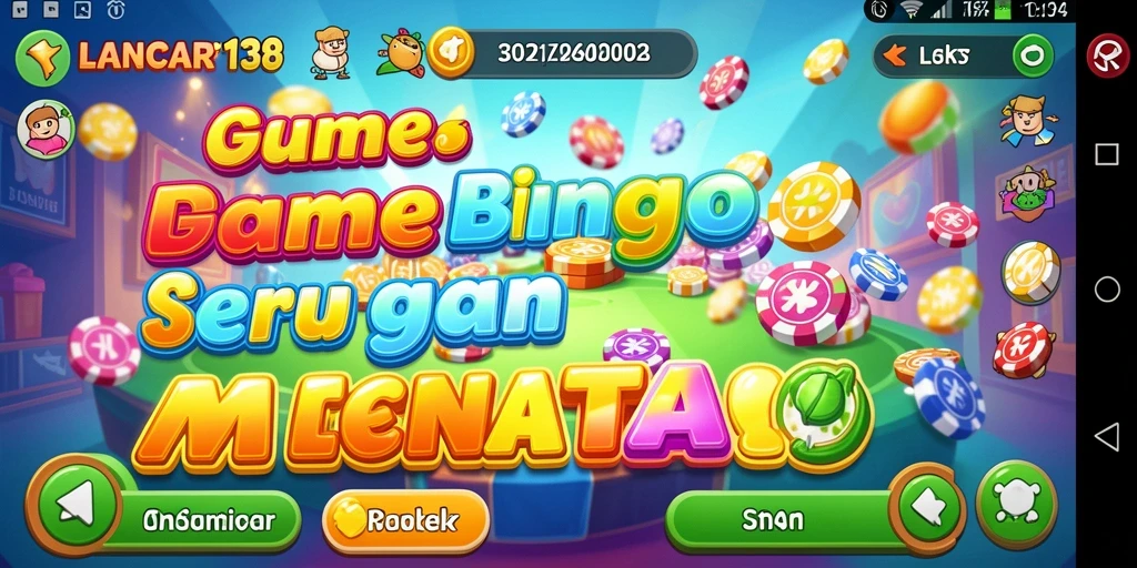 Tampilan menarik permainan Bingo di LANCAR138