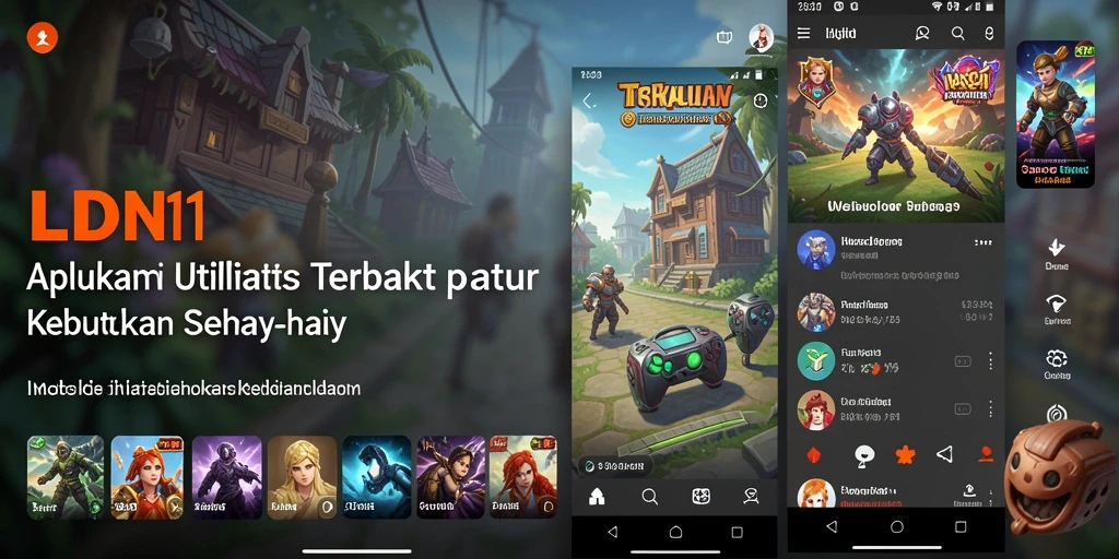 Tampilan antarmuka LDN11 yang intuitif untuk kebutuhan Utility.