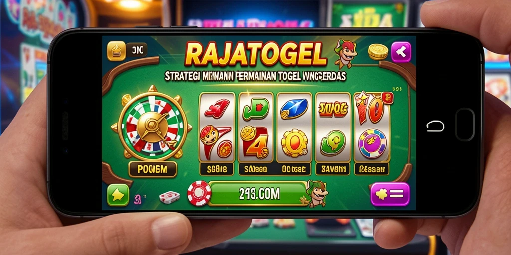 Tampilan gameplay RAJATOGEL yang strategis dan menarik.