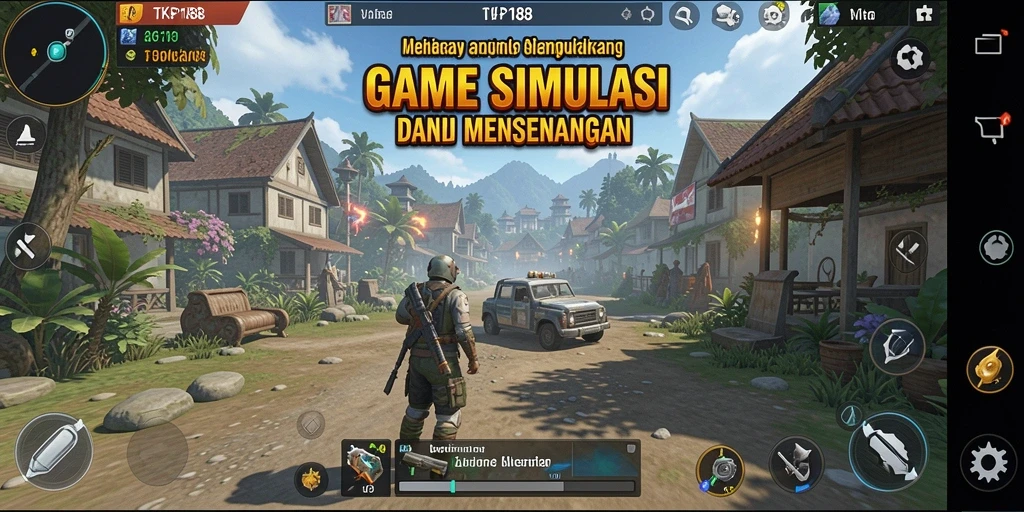 Tangkapan layar TKP188 menampilkan gameplay interaktif dan grafis yang memukau.