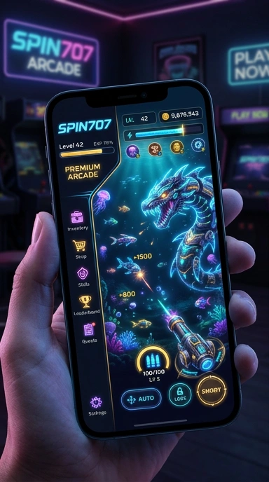 Halaman aplikasi spin707 dengan informasi detail yang lengkap.